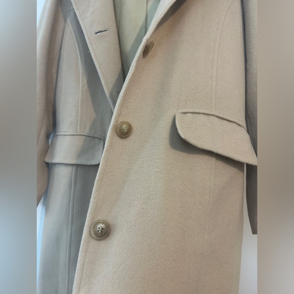 Hooded wool coat - Picture 4 of 6